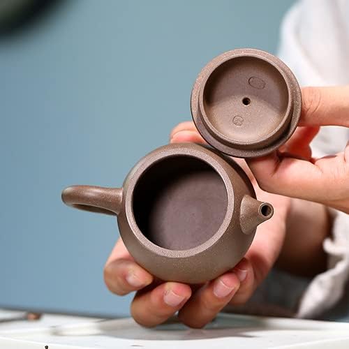 Xialon 100ml Кинески јксинг виолетова глинена чајник рачно изработен чај сет кунг фу чај церемонија на чај