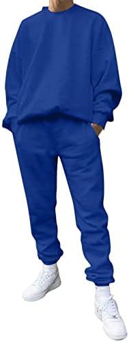 Машки обични цврсти костуми со две парчиња од вратот од рамената ракав за џебни панталони за џебни панталони поставени падови за мажи за