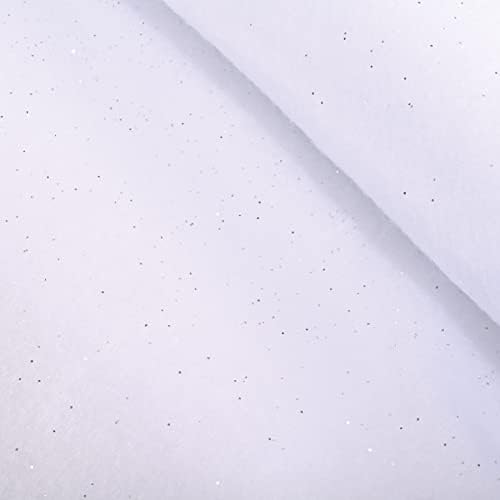 Beistle 2 Парче Новина Полиестер Затворен Вештачки Снег Ќебиња За Одмор Божиќ Декор Зимско Село Украси, 32 x 40, Бело