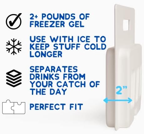 Поделување на мразот за мраз за Јети Тундра Хал, Јети 35, Јети 45, и Јети 65 - Поделување на ладилникот за замрзнување - компатибилен