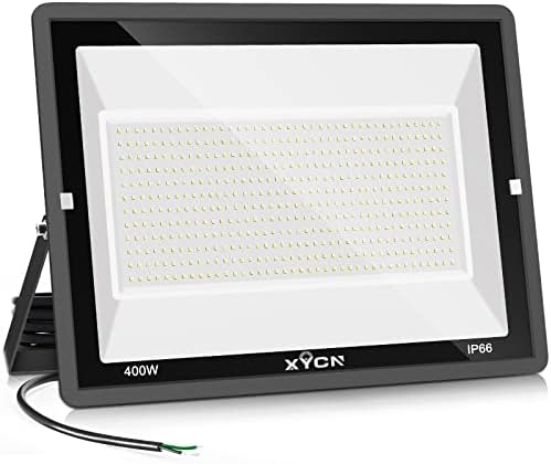 XYCN 400W LED светла за поплави од стадион на отворено, 50000lm Супер светла LED LED арена светла 100-277V IP66 Водоотпорно 5000k Дневно светло