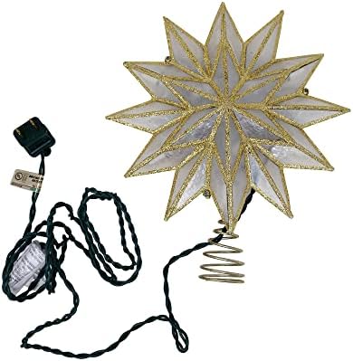 Курт С. Адлер 9.06-Инчен УЛ 10-Светлина 12-Точка Злато Капиз Ѕвезда Врвот Дрво Врвот