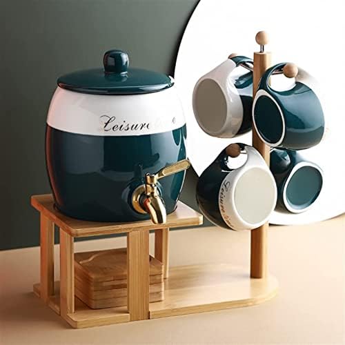 Современа чајници дневна соба Кул котел постави чајник отпорен на керамички сок од висока температура, ладен котел со чајници со тапа