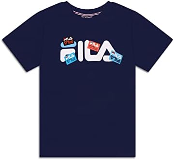 Fila Boys Classic Logo Logo Shatter Tee Tee Top Top Top