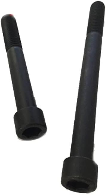 1pcs M10*130mm црна боја Ален завртка внатрешна шестоаголна сјајна површина за лангирање на завртката за завртки за завртки 8,8 одделение јаглероден