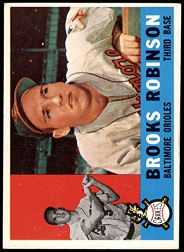 1960 Топс Бејзбол 28 Брукс Робинсон Одличен од картичките на Микис