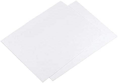 Меканикс сјај ева листови од пена бела 10,8х8,4 инчи 1,5 мм за уметност и занаетчиски пакет од 2