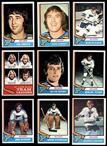 1974-75 Топс Сент Луис блуз тим сет Сент Луис блуз ВГ/екс+ блуз