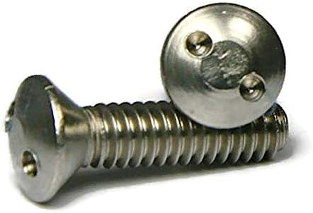 18-8 Спајнер од не'рѓосувачки челик безбедносни завртки за овална глава- 6-32 x 1 Количина 100