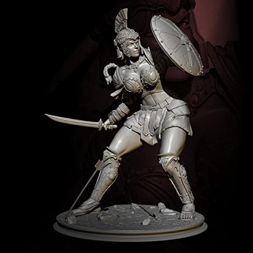 ETRIYE 1/24 Историска тема Античка грчка женска воинска смола Модел на модели на ликови, необоен и необјавен минијатурен комплет // v6t939