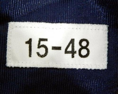 2015 Далас Каубои 34 Игра издадена морнарица практика Jerseyерси 48 548 - Непотпишана игра во НФЛ користена дресови