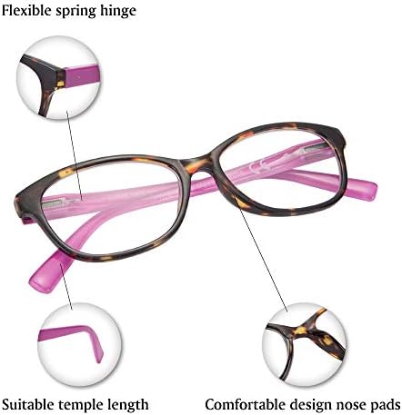 ОЧИЛА 4 Пакувајте Очила За Читање За Жени Модни Шарени Читатели На Пролетни Шарки