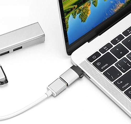 Кабел За OnePlus N10-USB Тип-C Портчангер, USB Тип-C OTG USB Пренослив Приврзок За Клучеви За OnePlus N10-Slate Grey