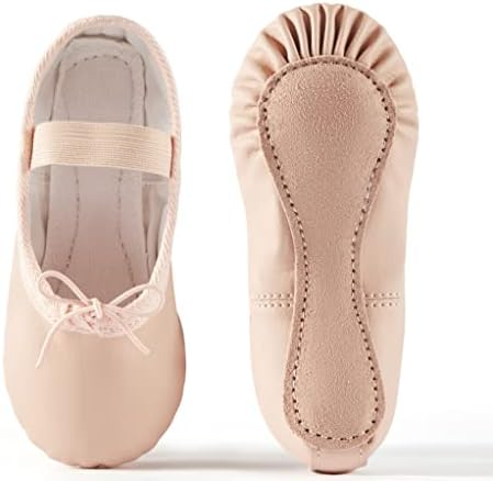 Локер за шкафче- Кожни балетски чевли целосна единствена танцување чевли за деца девојки