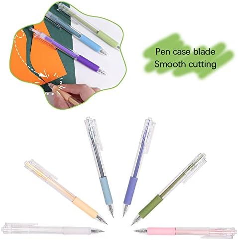 Пенка за пенкало Цртана студенти за нож за нож за нож со пенкало, мал нож за занаетчиство за изработка на занаетчиски алатки за сечење