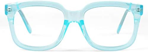 Хиндар Панда Преголеми Очила За Читање 2020 Стилски Транспарентен Дизајн Читатели со Големи леќи 53мм