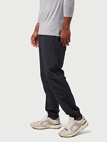 Olогер Оливерс за облека, пантолони со џогерски панталони, зашиени нозе и џебови