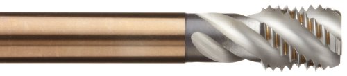Dormer E012 во прав метален спирален флејта на чешма за навој, финиш на златен оксид, тркалезна шипка со квадратен крај, модифициран комофер на