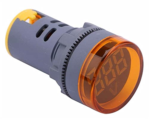 TPUOTI LED дисплеј Дигитален мини волтметар AC 80-500V мерач на напон мерач на мерач на мерач на волт-монитор Светлосен панел