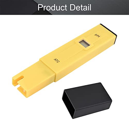 Tester othmro ph 009 PH мерач рачен тестер 0,1-14,0 pH 0,1 резолуција Пластика 152 × 30 × 15мм жолта+црна 1 парчиња