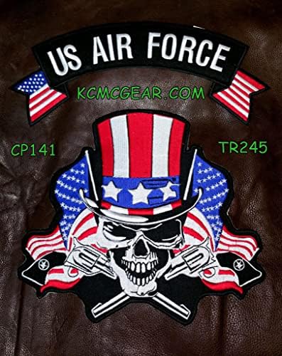 СТУРГИС-МИД-Запад-Запад Соединетите Американски Држави за лепенки на Воздухопловните сили и знамиња везени сопствени закрпи велосипедисти