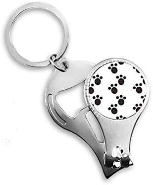 Куче животно канџи печати за печатење за заштита на животински нокти прстен прстен клуч за шишиња со шишиња со шише, клипер