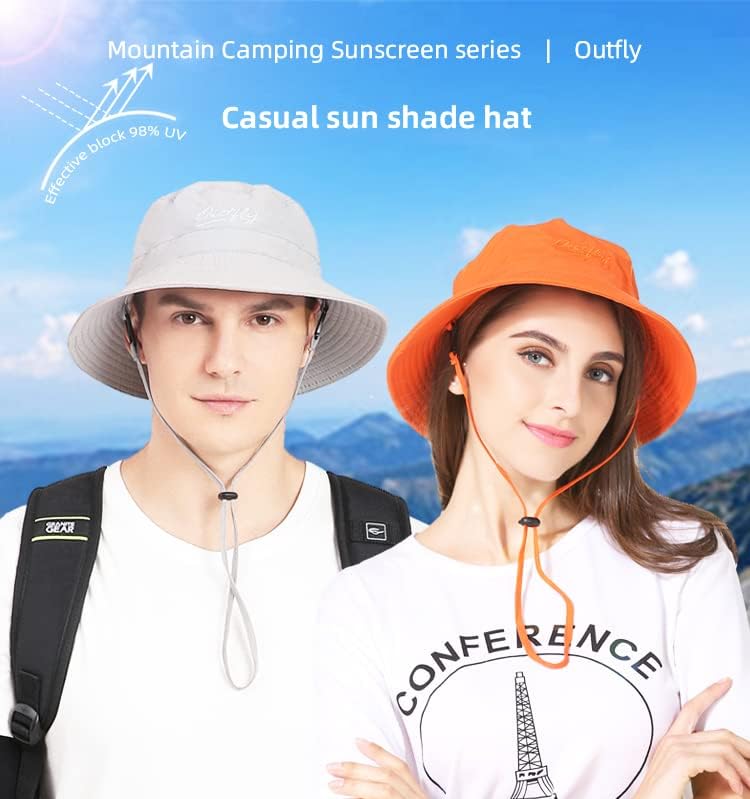 Летни капи за корпи за брзо сушење за мажи и жени UPF50+ отворено сонце капа УВ заштита од плажа