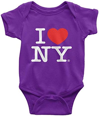 Јас многу го сакам Babyујорк бебето тело официјално лиценциран прилепник на новороденчиња