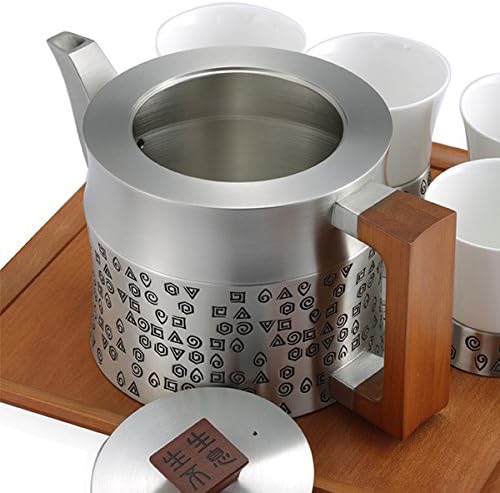 Кралската селангорска рака заврши со пет елементи колекција за чај поставен чај