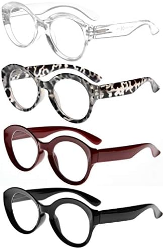 Очила Заштедете 10% На Комплет 4 Пакет Дами Очила За Читање и 4 Читачи на Пакети за Жени +2.75
