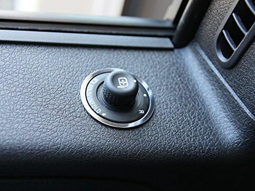 Американски автомобил занает 771014 Полирана контрола на огледалото Трим прстен