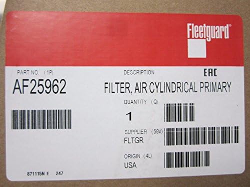 FLETTGUARD AIR FILTER Основен дел бр: AF25962