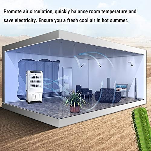 ИСОБУ ЛИЛИАНГ-Голем вентилатор за мобилни климатизери, преносен ладилник за испарување, комерцијален овлажнувач за ладилник со 3-во-1
