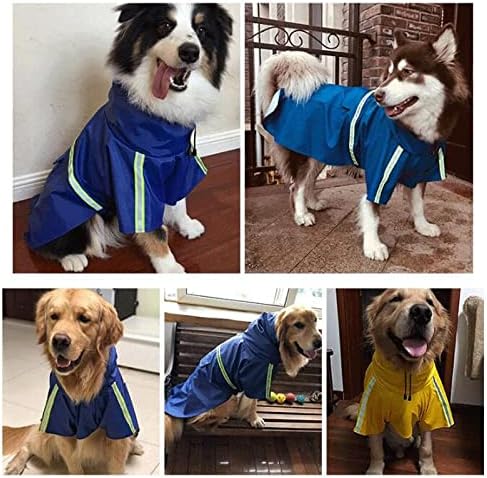 Ttndstore кучиња палто јакна големо куче од мантил рефлексивно милениче дождовно палто за кучиња питбул златен ретривер за кучиња лабрадор облека-11991