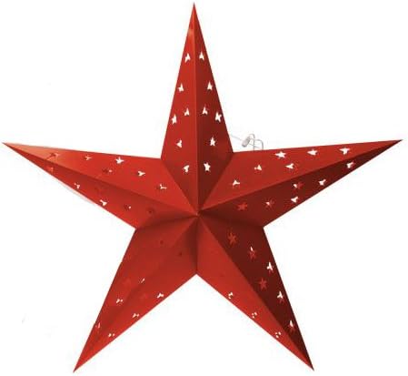 Brubaker Twinpack Cristom Harper Star 5 Leaf Star Cutting 24 инчи со 10 LED светилки