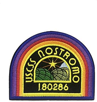Oysterboy USCSS Nostromo Covenant Weyland USCM Јутани екипаж 180286 Вонземјани филмови Апликација Декоративно тактичко везено железо/шиење