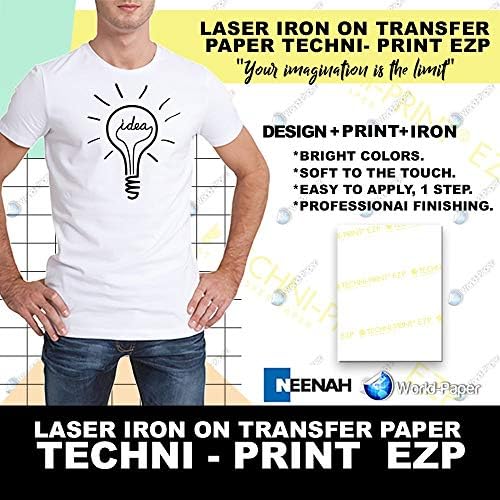 Технички печати EZP - ласерска хартија за пренос на топлина 11 x17 10 листови