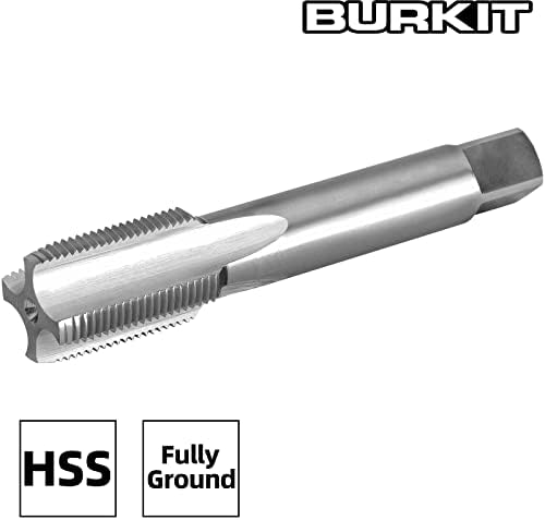 Burkit M37 x 2,5 конец Допрете десна рака, HSS M37 x 2,5 директно флитирана машина Допрете