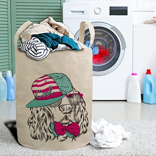 Папки за перење алишта, склопувачки шпаниел кучиња, ја спречуваат валканата облека водоотпорна торба за складирање на ленти