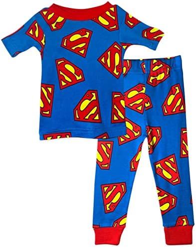 Супермен Правда Лига Дц Стрипови 2 Парче Момчиња Пижама Во Собата