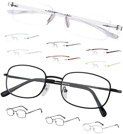 Gr8Sight Класичен Очила За Читање Жените И Мажите Пакет +3.5
