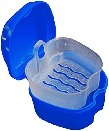 Цевка за пливање за заби за бебиња со висечки лажен контејнер за контејнери за протези Нето кутии за складирање бања алатки и домот