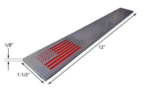 Патриот Челик - 1095 Висок Јаглероден Нож Одлуки &засилувач; Фалсификување Челик 12 x1. 5 x. 125