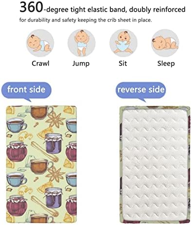 Скица тематски вграден креветче за креветчиња, стандарден сад за садови за кревет