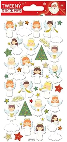 Глобален Подарок 3д Налепници За Пена-Божиќни Ангели