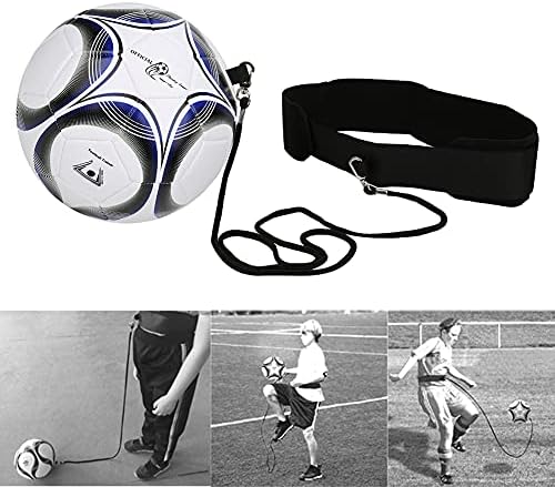 Vifemify Practical Football Trainer комплет за жонглирање Помогнете им на основните средни студенти деца фудбалска опрема за обука на топки спорт