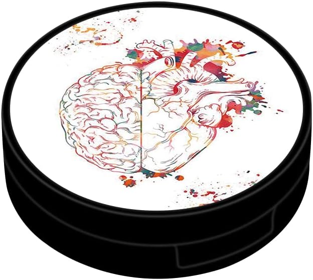 Савосанг мозок Дизајн Контакт Случај Персоналните Контакт Кутија Патување Комплет Преносни Контакт Случај Со Огледало Пинцети