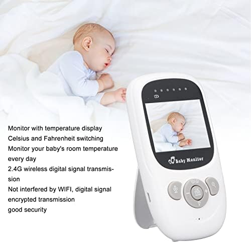 Бебе монитор, мека светлина за бебиња за бебиња 2 Way Talk Safe 100-240V безжичен за дома