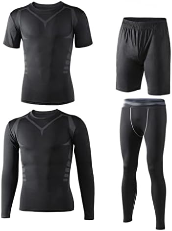YFSDX дишењето џогирање кошарка долна облека хулахопки за спортска облека јога салата фитнес -облека облека спортски костуми за мажи што трчаат
