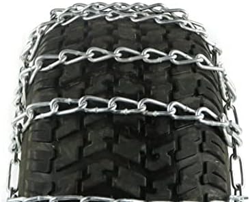 Продавницата РОП | 2 ланци на гуми за гуми и затегнувачи за затегнувачи за арктички мачки SBS со 25x12x12 гуми за трева